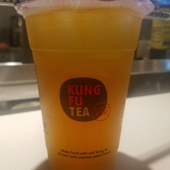 Kung Fu Tea - My Yummy Honey Green Tea! - Bubble Tea Near Me - Silver Spring, Maryland