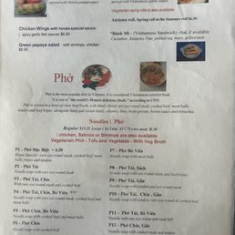 Menu Menu