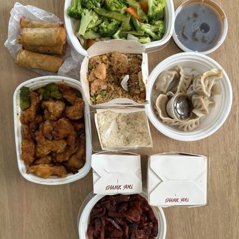 China House Restaurant - Great spread from our takeout. - Chinese Near Me - Lancaster, Pennsylvania China House Restaurant - Great spread from our takeout. - Chinese Near Me - Lancaster, Pennsylvania