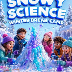 Stutelage Innovations - Snowy Science Winter School Break Camp - EAST AMHERST
East Amherst
Tuesday, December 29, 2026
12:30pm - 3:30pm
Miss Jenn