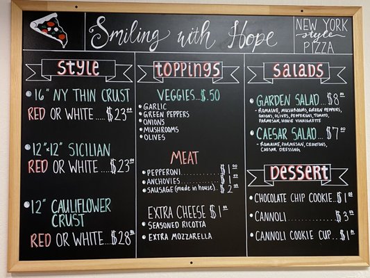 Smiling with Hope Pizza by null