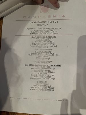 Menu photo 3 Campagnia Fresno, CA
