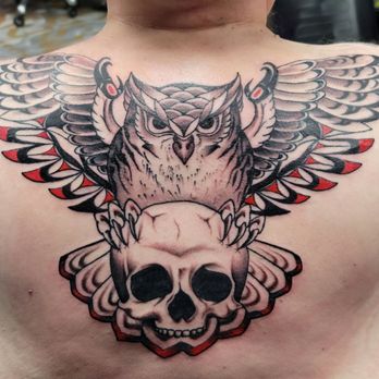 La Familia Tattoo Studios - Death owl - Tattoo Near Me - Lancaster, California La Familia Tattoo Studios - Death owl - Tattoo Near Me - Lancaster, California