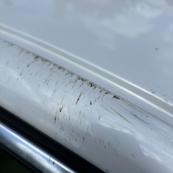 Big Steve's $3 Car Wash - Overhead brush left these marks. 08/29/2024 - Car Wash Near Me - Leominster, Massachusetts Big Steve's $3 Car Wash - Overhead brush left these marks. 08/29/2024 - Car Wash Near Me - Leominster, Massachusetts
