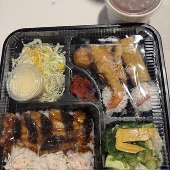 KOHUKU Katsu & Udon - Eel bento plate, very good and great price for the variety.  recommend!! - Noodles Near Me - Brea, California