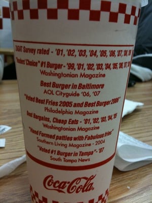 Menu photo 4 Five Guys Chicago, IL