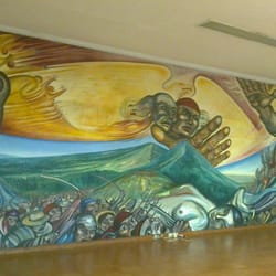 Centro Cultural Cuajimalpa - Este mural adorna la entrada del Centro Cultural Cuajimalpa.