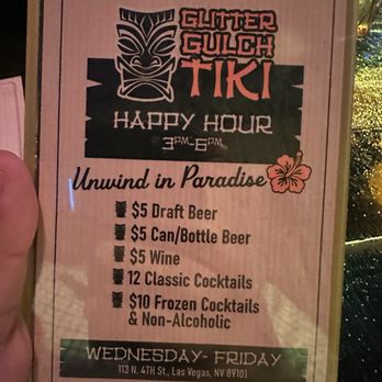 Glitter Gulch Tiki - Tiki Bars Near Me - Las Vegas, Nevada