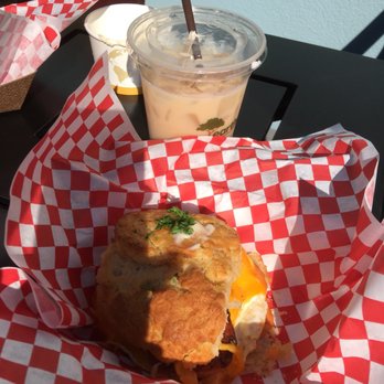 Biscuit Bitch - Bitchwich with spam! - Breakfast & Brunch Near Me - Seattle, Washington