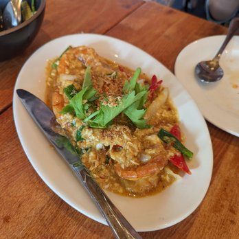 Fish Cheeks - Prawn curry - Seafood Near Me - New York, New York