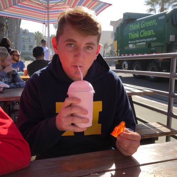 Buccaneer Cafe - Strawberry Banana Smoothie is a 5 star drink in this 16 year olds opinion! - Breakfast & Brunch Near Me - Oceanside, California Buccaneer Cafe - Strawberry Banana Smoothie is a 5 star drink in this 16 year olds opinion! - Breakfast & Brunch Near Me - Oceanside, California