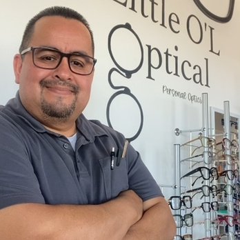 Little O'L Optical - Rigo, your personal Optcian has been helping the Coachella Valley See better and Look Better for the past 25 years! - Eyewear & Opticians Near Me - Indio, California Little O'L Optical - Rigo, your personal Optcian has been helping the Coachella Valley See better and Look Better for the past 25 years! - Eyewear & Opticians Near Me - Indio, California