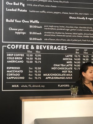 Menu photo 1 Black Coffee and Waffle Bar Fargo, ND Menu photo 1 Black Coffee and Waffle Bar Fargo, ND