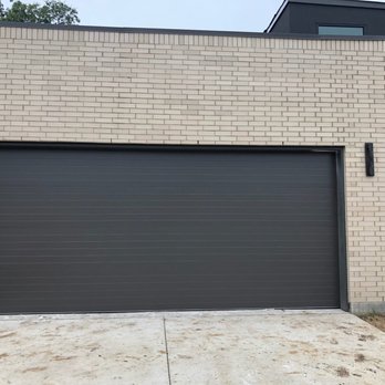 NTX Garage Doors - Modern Grooved Steel Door - Garage Door Services Near Me NTX Garage Doors - Modern Grooved Steel Door - Garage Door Services Near Me