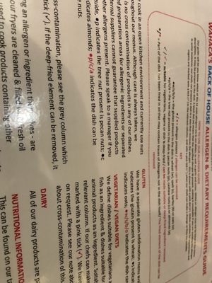 Menu photo 1 Wahaca London, XGL