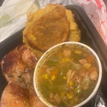 Alpaca Chicken - Tostones1/1/2 Chicken With Chicken Soup - Peruvian Near Me - Raleigh, North Carolina Alpaca Chicken - Tostones1/1/2 Chicken With Chicken Soup - Peruvian Near Me - Raleigh, North Carolina