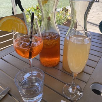 Pinstripes - Bottomless Aperol Spritz and grapefruit Mimosa - Bowling Near Me - San Mateo, California
