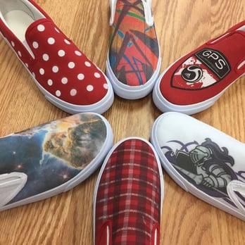 Ink'd Stores - Custom Slip-on Sneakers! - Screen Printing/T-Shirt Printing Near Me - Mansfield, Massachusetts