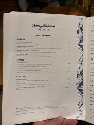 Menu photo 7 Tommy Bahama Kamuela, HI Menu photo 7 Tommy Bahama Kamuela, HI