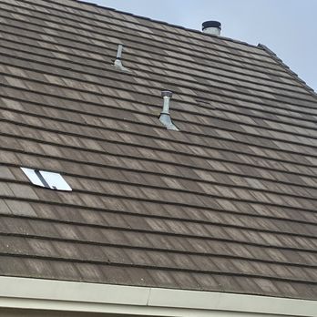 Yorkshire Roofing - Two tiles replaced on a very steep roof. - Roofing Near Me - Livermore, California Yorkshire Roofing - Two tiles replaced on a very steep roof. - Roofing Near Me - Livermore, California