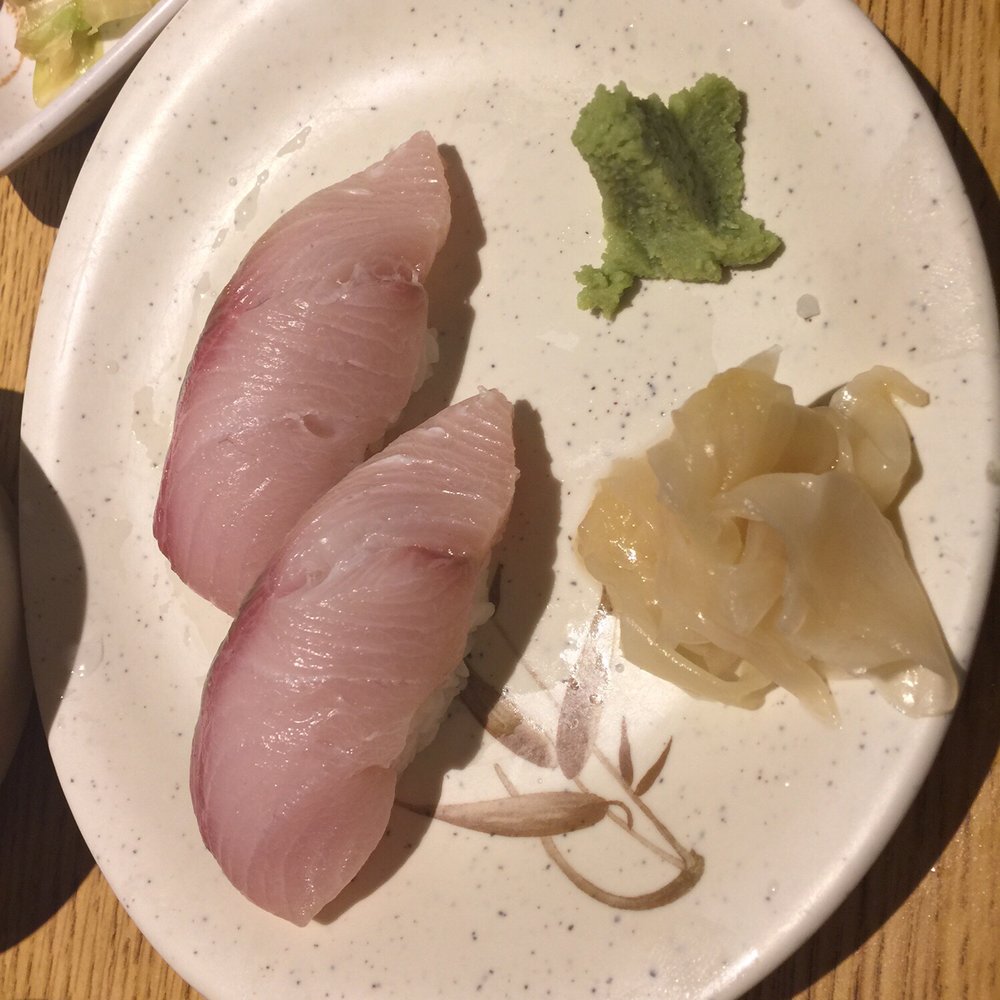 Restaurant Miwa - Hamachi Nigiri - Japanese Near Me - Hilo, Hawaii