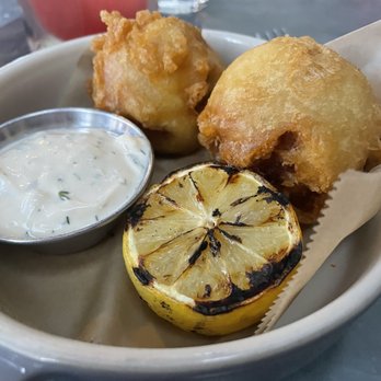 The Ice Plant - Crab beignets - Cocktail Bars Near Me - St. Augustine, Florida