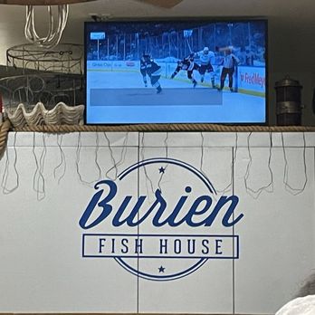 Burien Fish House - Cool sign and sports on tv. - Seafood Near Me - Burien, Washington Burien Fish House - Cool sign and sports on tv. - Seafood Near Me - Burien, Washington