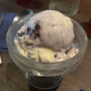 Pickerel - French style churned blueberry, cornbread and corn on the cob ice cream. - Ramen Near Me - Providence, Rhode Island Pickerel - French style churned blueberry, cornbread and corn on the cob ice cream. - Ramen Near Me - Providence, Rhode Island