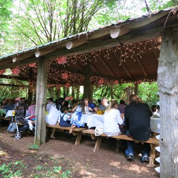 The Thyme Garden - The cedar shelter is perfect for workshops and special events. - Venues & Event Spaces Near Me - Alsea, Oregon