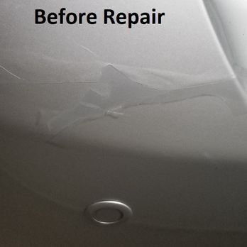 Bumper Specialists - Left Rear Corner before repair. - Body Shops Near Me