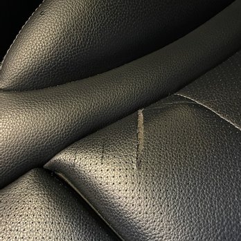 Mobile Leather Pro - Before Seat - Furniture Reupholstery Near Me