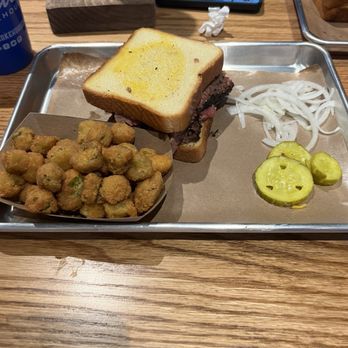 Tender Smokehouse - Nice size okra the pickles rock - Breakfast & Brunch Near Me - Whitesboro, Texas Tender Smokehouse - Nice size okra the pickles rock - Breakfast & Brunch Near Me - Whitesboro, Texas