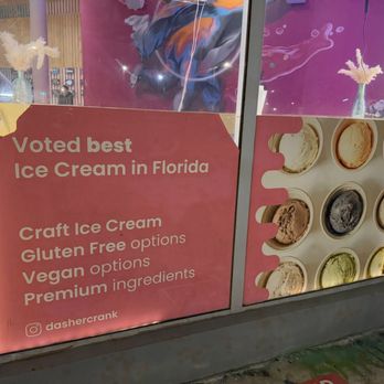 Dasher & Crank - Best ice cream in FL? We'll see - Ice Cream & Frozen Yogurt Near Me - Miami, Florida