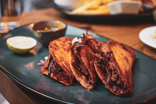 Copper Table by null