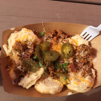 Biscuits + Groovy - Johnny Hash vegetarianized with jalapeños! - Food Trucks Near Me - Austin, Texas Biscuits + Groovy - Johnny Hash vegetarianized with jalapeños! - Food Trucks Near Me - Austin, Texas