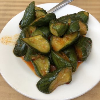 Hu's Szechwan Restaurant - Lightly SPICY CHILLED CUCUMBER, definitely a great choice on a hot day. - Szechuan Near Me - Los Angeles, California Hu's Szechwan Restaurant - Lightly SPICY CHILLED CUCUMBER, definitely a great choice on a hot day. - Szechuan Near Me - Los Angeles, California