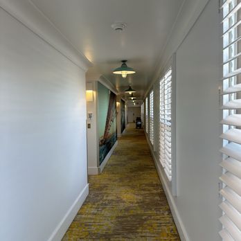 Ocean Park Inn - hallway to rooms - San Diego, CA
