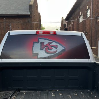 Onyx Tint and Wraps - Rear vinyl graphic. - Car Window Tinting Near Me - Ashland, Kentucky Onyx Tint and Wraps - Rear vinyl graphic. - Car Window Tinting Near Me - Ashland, Kentucky