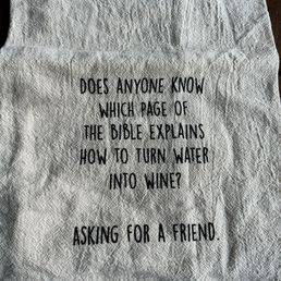 Merch / flour sack dish towel Merch / flour sack dish towel