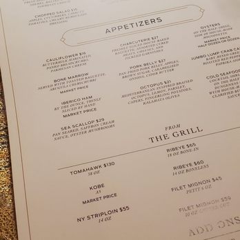 Perch Rooftop Dining - Menu - Steakhouses Near Me - Jamestown, California