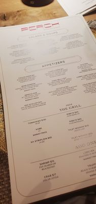 Menu photo 3 Perch Rooftop Dining Jamestown, CA