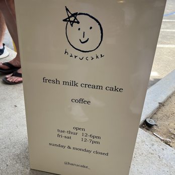 Harucake - Hours as of August - Coffee & Tea Near Me - Los Angeles, California Harucake - Hours as of August - Coffee & Tea Near Me - Los Angeles, California