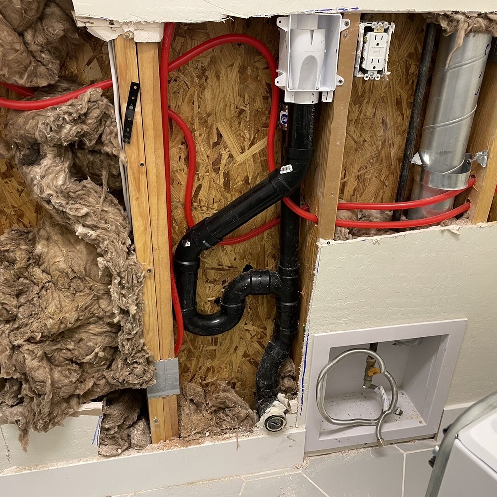 Hydro Plumbing - Moving water connection for washer - Plumbing Near Me - Las Vegas, Nevada Hydro Plumbing - Moving water connection for washer - Plumbing Near Me - Las Vegas, Nevada