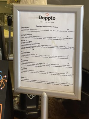 Menu photo 5 Doppio Coffee House Chicago, IL Menu photo 5 Doppio Coffee House Chicago, IL