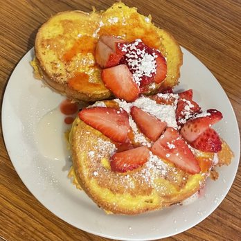 Denny's - Ala Carte Strawberry Stuffed French Toast - Diners Near Me - Honolulu, Hawaii