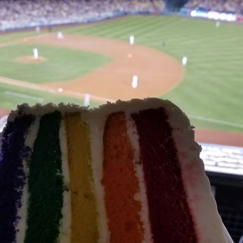 Dodger Stadium Luxury Suites - Rainbow cake - Venues & Event Spaces Near Me - Los Angeles, California