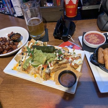 The Porch - Waffle chicken, chicken nachos and mozzarella cheese sticks - Bars Near Me - Gilbert, Arizona The Porch - Waffle chicken, chicken nachos and mozzarella cheese sticks - Bars Near Me - Gilbert, Arizona