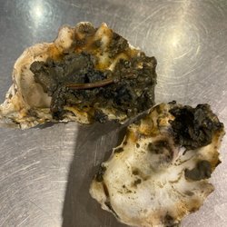 International Marine Products - Pacific Oyster it was empty ... BUT they did not refund . That told me it's normal ...