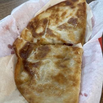 Super Taqueria - Another VERY oily quesadilla - Mexican Near Me - Morgan Hill, California Super Taqueria - Another VERY oily quesadilla - Mexican Near Me - Morgan Hill, California