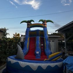 Water slide!
